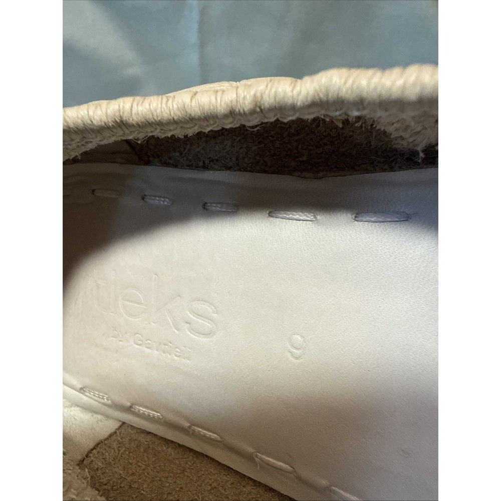 Tieks Cream Ballet Flats Bendable 9 - Picture 4 of 4